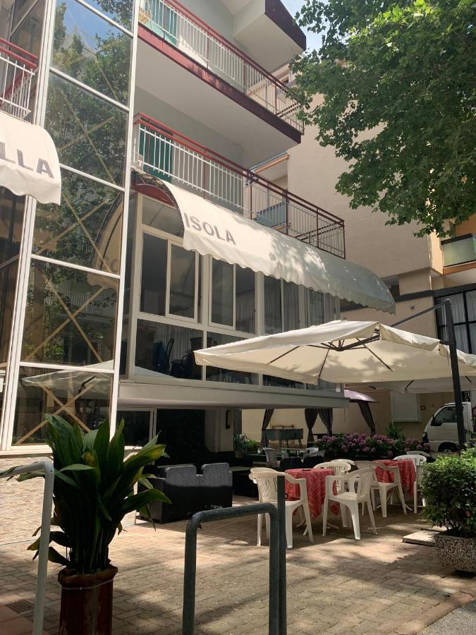 Hotel Villa Isola Rimini Exteriör bild