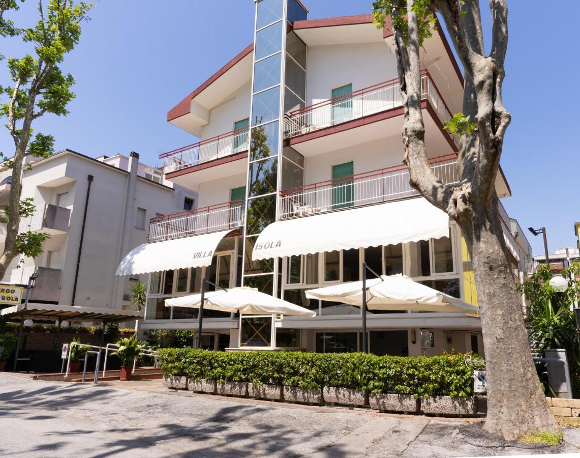 Hotel Villa Isola Rimini Exteriör bild