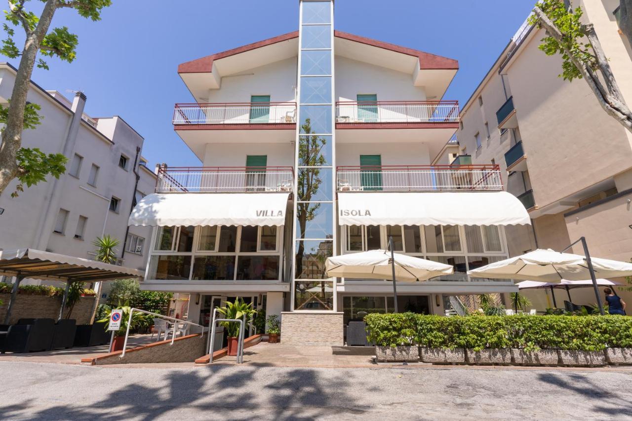 Hotel Villa Isola Rimini Exteriör bild
